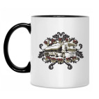 Двухцветная кружка Дальнобойщик