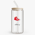 Банка с бамбуковой крышкой