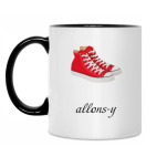 Кружка двухцветная