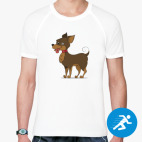 Мужская спортивная футболка