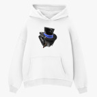 Толстовка худи оверсайз