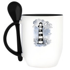 Кружка с ложкой