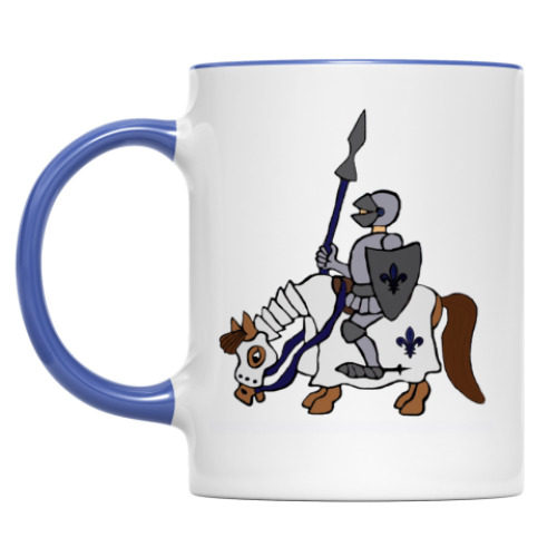 Кружка с принтом Рыцарь