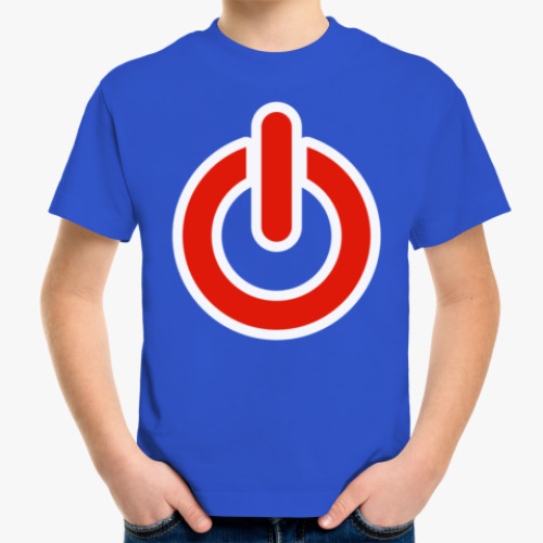 Детская футболка с принтом On