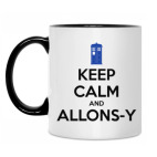 Кружка двухцветная