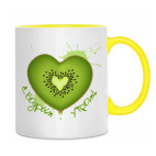 Двухцветная кружка С Бодрым Утром!