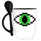 Кружка с ложкой