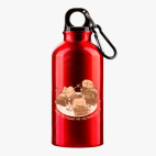 Металлическая бутылка 400 мл UV-DTF