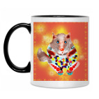 Кружка двухцветная