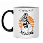 Кружка двухцветная