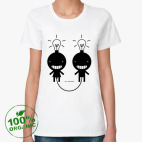 Женская футболка органик