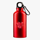 Металлическая бутылка 400 мл UV-DTF