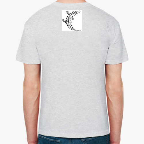 Футболка с принтом Крокодил