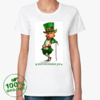 Женская футболка органик