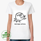 Женская футболка органик
