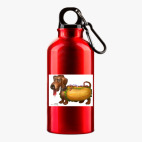 Металлическая бутылка 400 мл UV-DTF