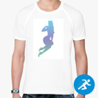 Мужская спортивная футболка