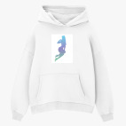 Толстовка худи оверсайз