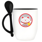 Кружка с ложкой