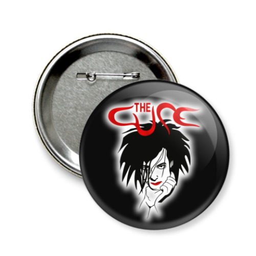 Значок 58мм с принтом The Cure
