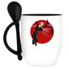 Кружка с ложкой