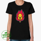 Женская футболка органик