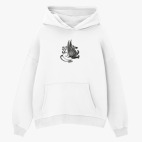 Толстовка худи оверсайз