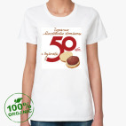 Женская футболка органик