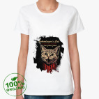 Женская футболка органик