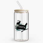 Банка с бамбуковой крышкой