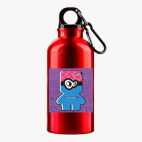 Металлическая бутылка 400 мл UV-DTF