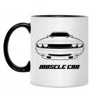 Кружка двухцветная