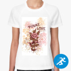 Женская спортивная футболка