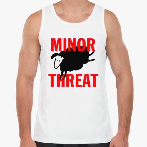 Майка с принтом Minor Threat