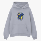 Толстовка худи оверсайз