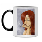 Кружка двухцветная