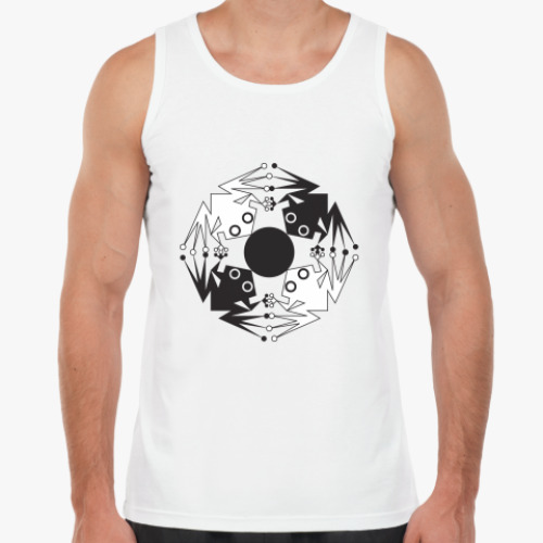 Майка с принтом Лягушки