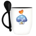 Кружка с ложкой