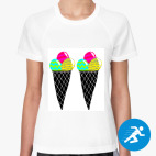 Женская спортивная футболка