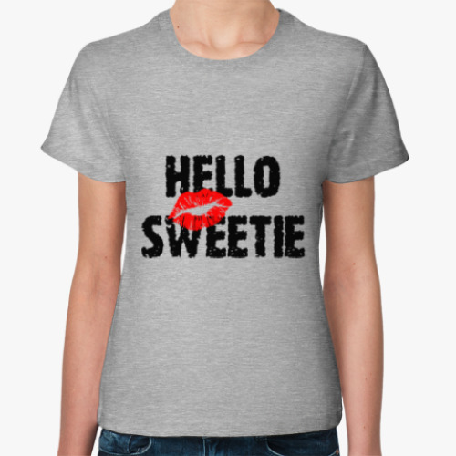 Женская футболка с принтом Hello, sweetie! - Doctor Who