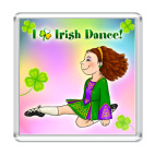 Магнит 6.5 x 6.5 см Irish Dance