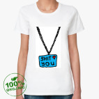 Женская футболка органик