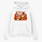 Толстовка худи оверсайз