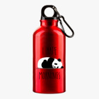 Металлическая бутылка 400 мл UV-DTF