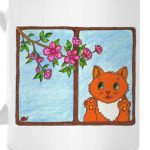 Кот в окошке