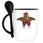 Кружка с ложкой