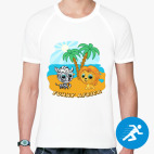 Мужская спортивная футболка