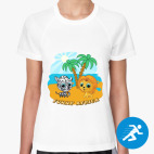 Женская спортивная футболка