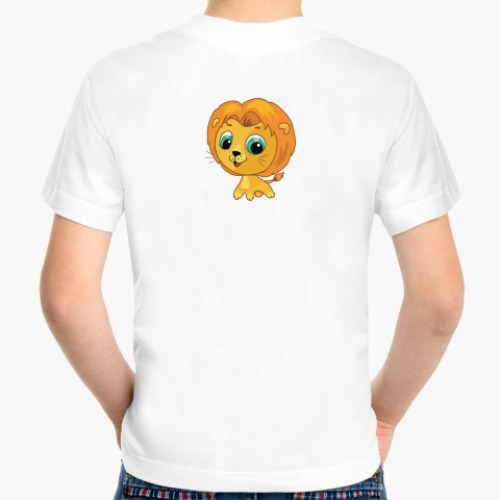 Детская футболка с принтом  Веселая Африка