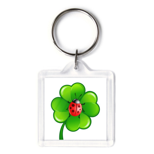 Брелок с принтом Irish Luck